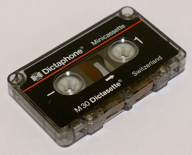 Dictaphone Minicassette M30 Dictasette by deep!sonic 26.03.2015