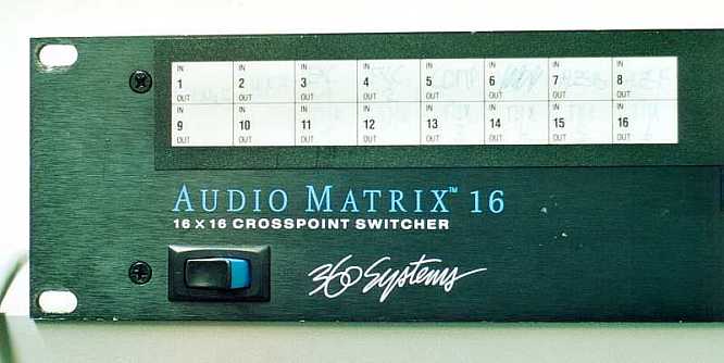 360 Systems Audio Matrix AM16 by deep!sonic 06.2002