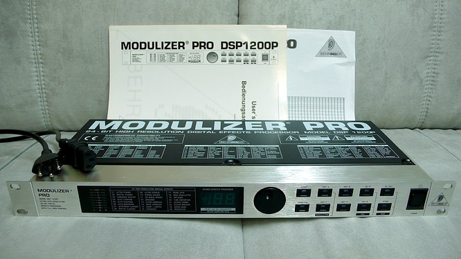 Behringer Modulizer Pro DSP1200P by deep!sonic 16.03.2007