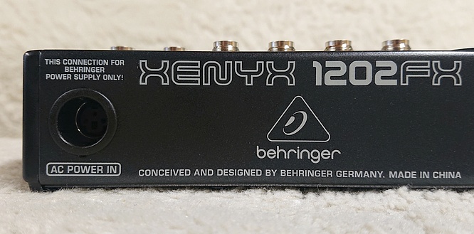 Behringer Xenyx 1202FX by deepsonic 06.08.2020