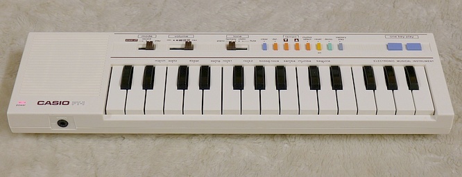 Casio PT-1 PT1 white by deep!sonic 08.05.2013