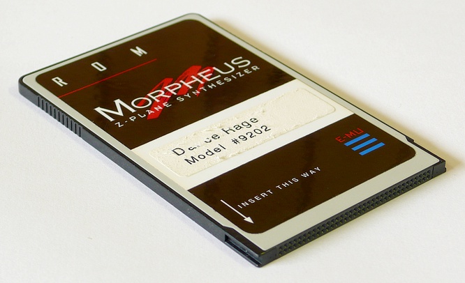 E-mu Morpheus Dance Rage Model #9202 Rom Card by deep!sonic 26.02.2009
