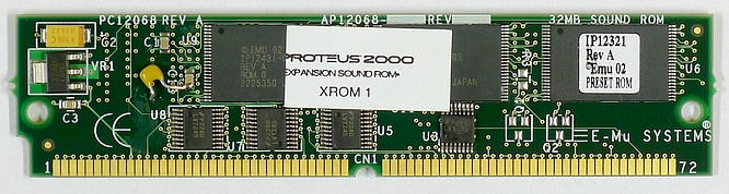 E-mu Emu Expansion Board Simm Rom Xrom 1 (Xtreme-Lead 1) by deep!sonic 10.01.2011