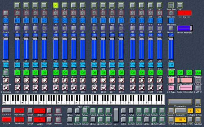 Stepsequencer in Logic by deep!sonic 2003