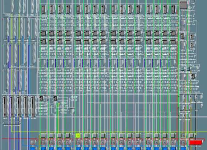 Stepsequencer layout in Logic by deep!sonic 2003