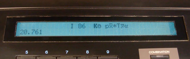 Korg DS-8 Error Display