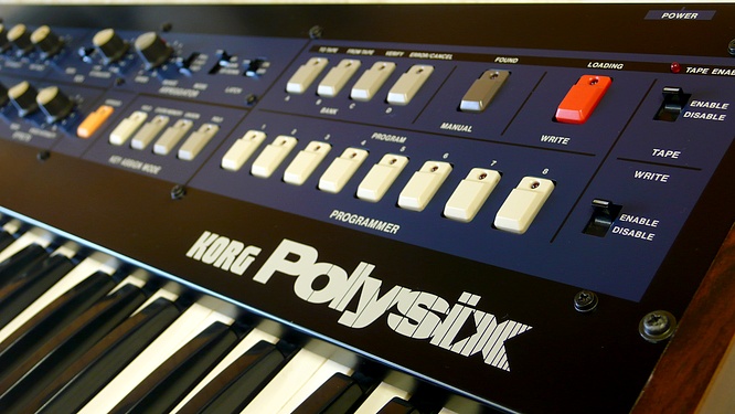 Korg Polysix Midi PS-6 PS6 by www.deepsonic.ch 16.06.2010, thanx for Polysix of Thomas Weyermann