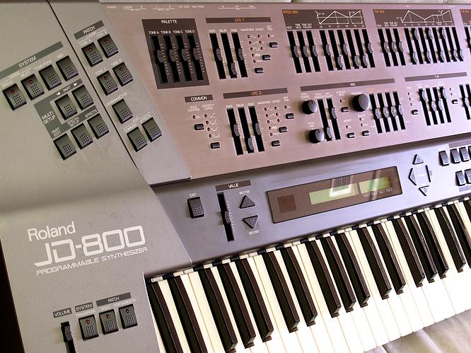 Roland JD-800, Original by deep!sonic 27th Feb. 2005