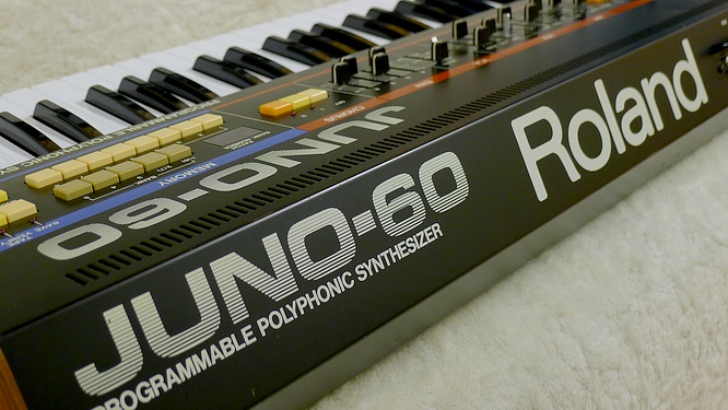 Roland Juno-60 Juno60 JU-60 and MD-8 MD8 @ deep!sonic