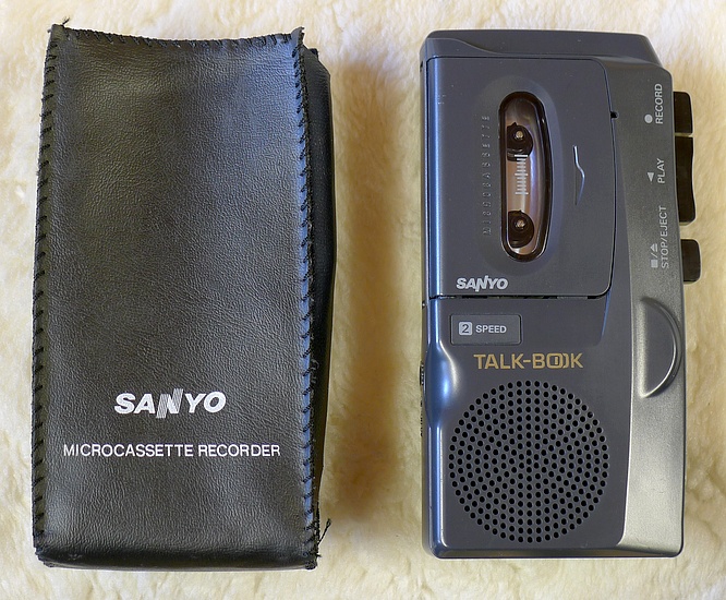 Sanyo TRC-520M Talkbook Dictaphone by deep!sonic 08.05.2011