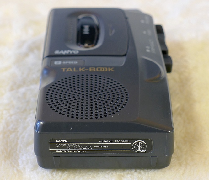 Sanyo TRC-520M Talkbook Dictaphone by deep!sonic 08.05.2011