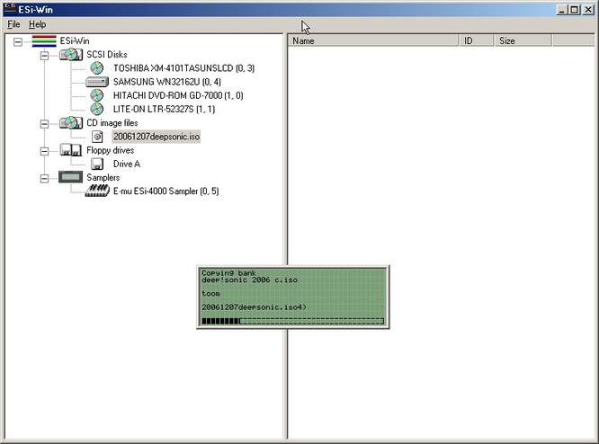 SimplyData EsiWin v.0.10 beta by deep!sonic 12.2006