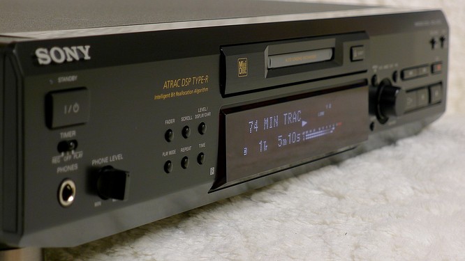 Sony MDS-JE530 Minidisc Deck by deep!sonic 03.03.2014