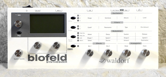 Waldorf Blofeld Desktop Wavetable VA Synthesizer with SL Option by deep!sonic 16.06.2020