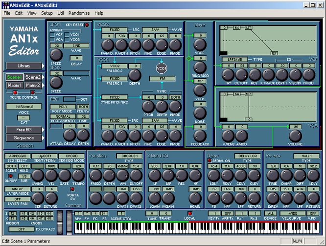 Yamaha AN1xEdit Windows @ deep!sonic 10.09.2009