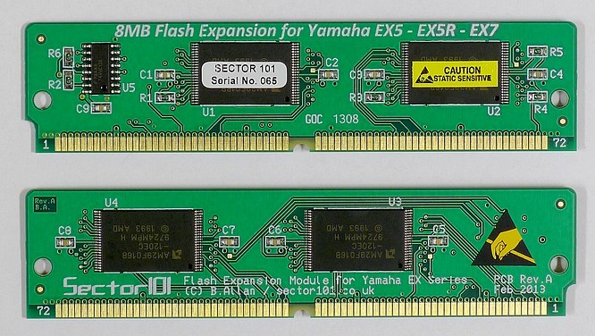 Yamaha EXFLM2 sector101 Rebuild 16MB (2x8MB) by deep!sonic 11.06.2013