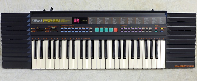 Yamaha PSR-28 DASS Keyboard PSR28 Digital Architectural Synthesis System by deep!sonic 17.08.2018