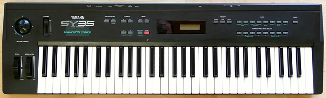 Yamaha SY35 - Dynamic Vector Synthesis @ deep!sonic