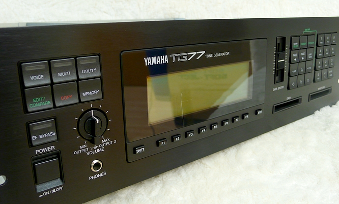 Yamaha TG77 by www.deepsonic.ch 10.04.2010