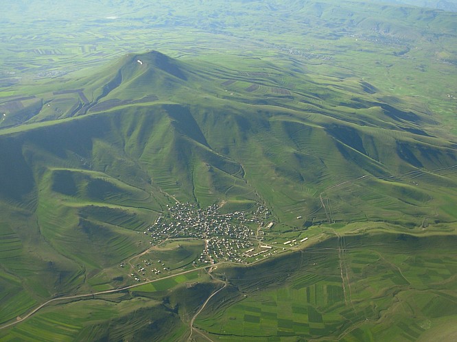 Somewhere between Uzbekistan and Armenia