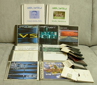 Demo CDs/MDs and some Releases 1996 - 2005 by Squarewave, mr.squ, virtual sences, dr.squ ...