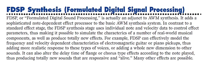 Yamaha EX5/R FDSP Synthesis Formulatet Digital Signal Processing, from manual 09.11.2011